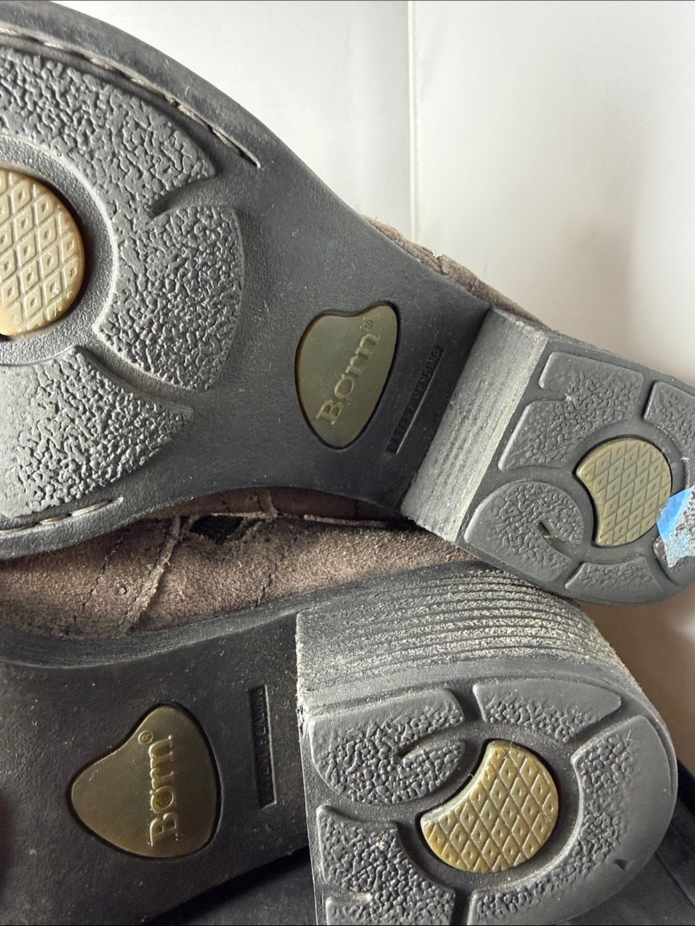Born Suede Boots size 9 zip up sides - Picture 7 of 12